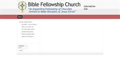 Desktop Screenshot of biblefellowshipchurch.us